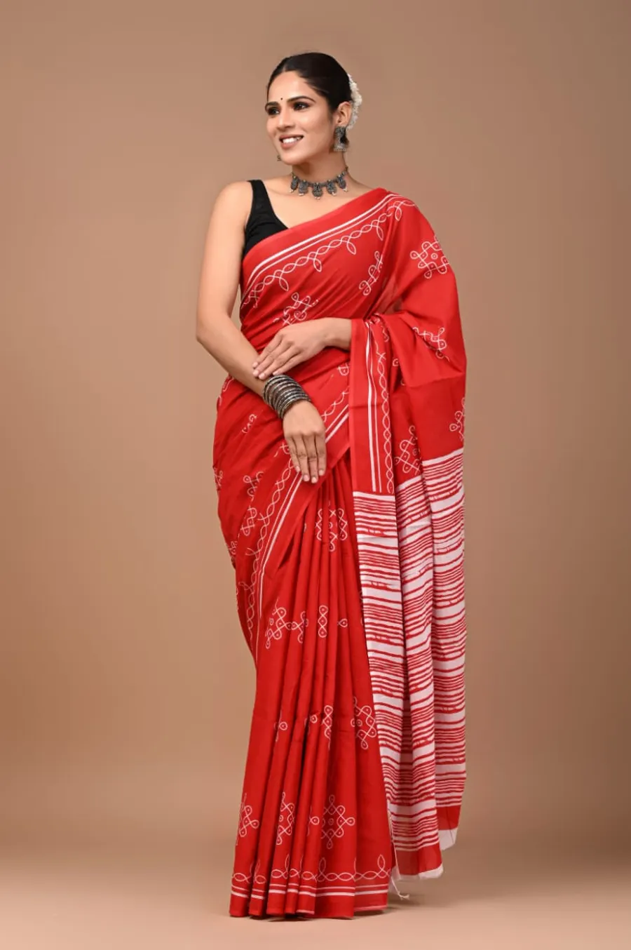 Exclusive New Cotton Mulmul Saree